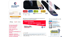 Desktop Screenshot of belfort.cci.fr