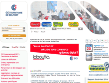 Tablet Screenshot of belfort.cci.fr